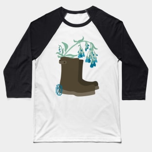 Bluebell Rain Boots Baseball T-Shirt